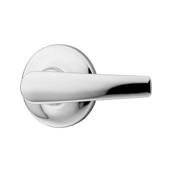 Delta Lever Interior Double Cylinder Handleset Trim, Bright Polished Chrome
